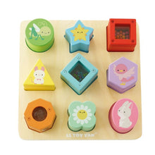 Le Toy Van - Petilou Rainbow Sensory Shape Sorter 