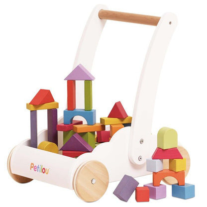 Le Toy Van Petilou Rainbow Baby Walker & Puzzle