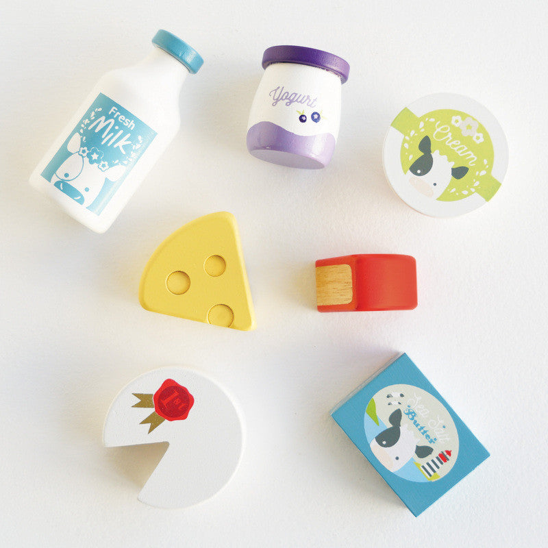 Le Toy Van Honeybake - Cheese and Dairy in Crate