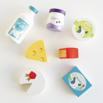 Le Toy Van Honeybake - Cheese and Dairy in Crate