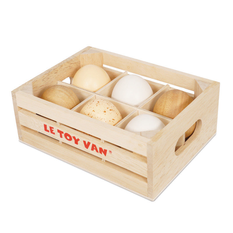 Le Toy Van Honeybake - Farm Eggs In A Crate