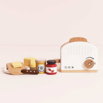 Le Toy Van - Honeybake Toaster Set - White