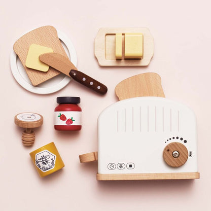 Le Toy Van - Honeybake Toaster Set - White