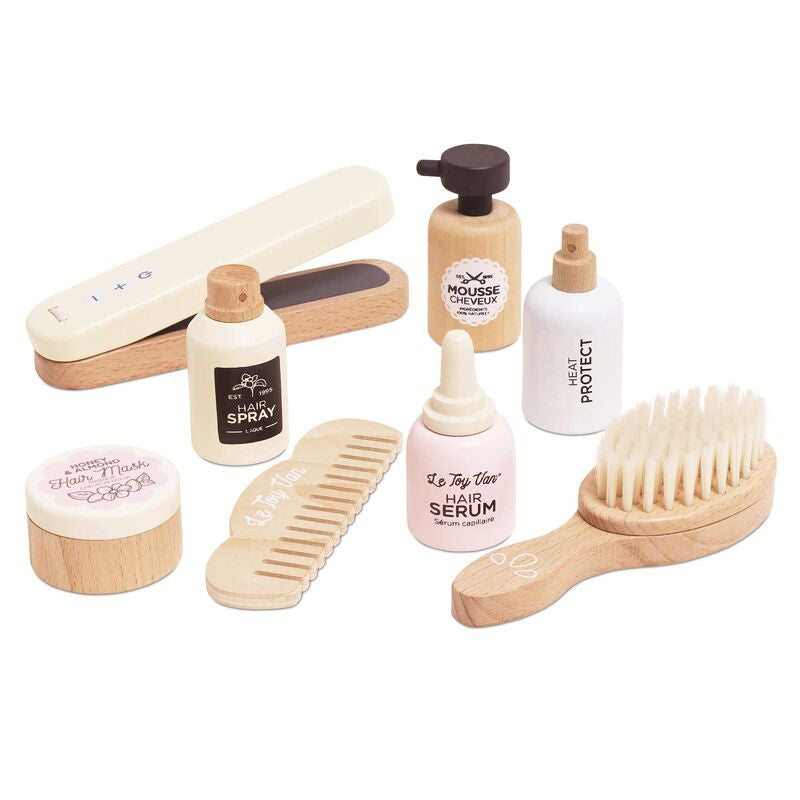 Le Toy Van - Wooden Haircare & Straighteners Set