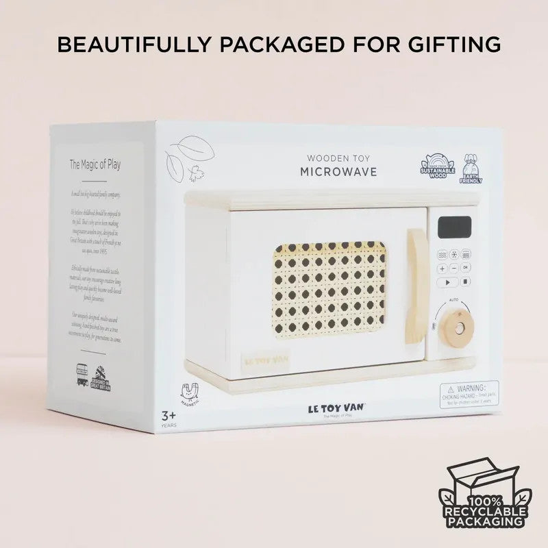 Le Toy Van - Wooden Toy Microwave