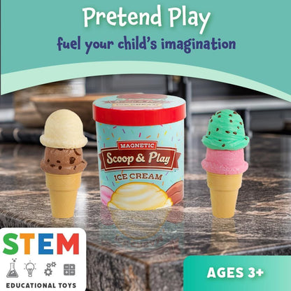 Popular Playthings - Magnetic Scoop & Play Ice Cream