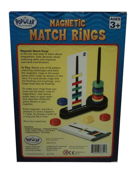 Popular Playthings - Magnetic Match Rings