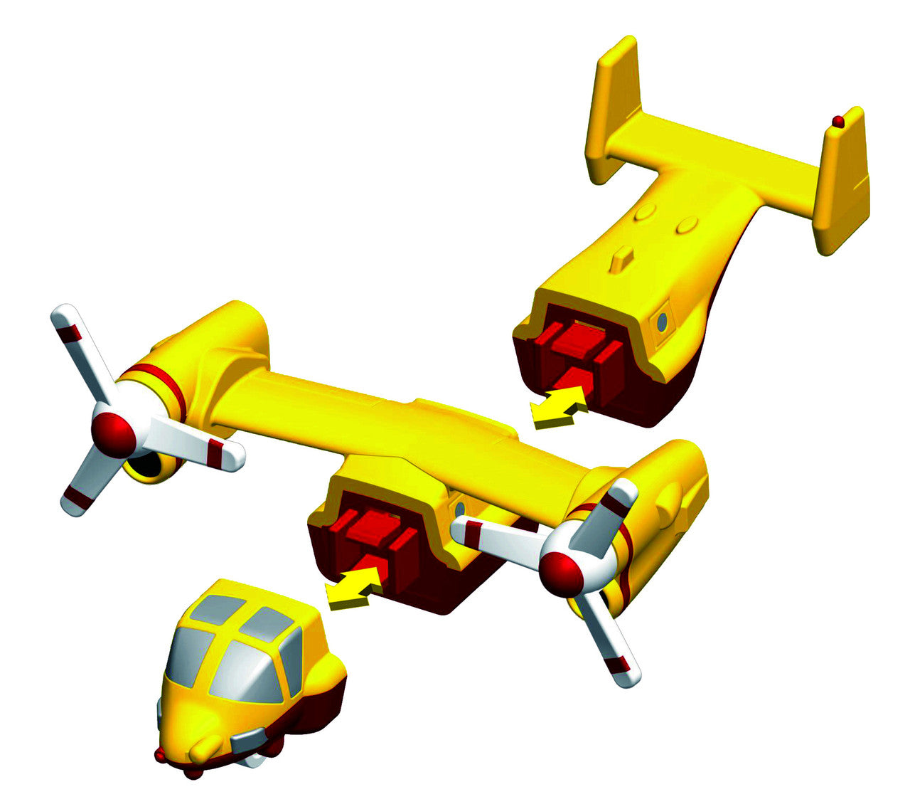 Popular Playthings - Micro Mix or Match - Aircraft Deluxe Set 1