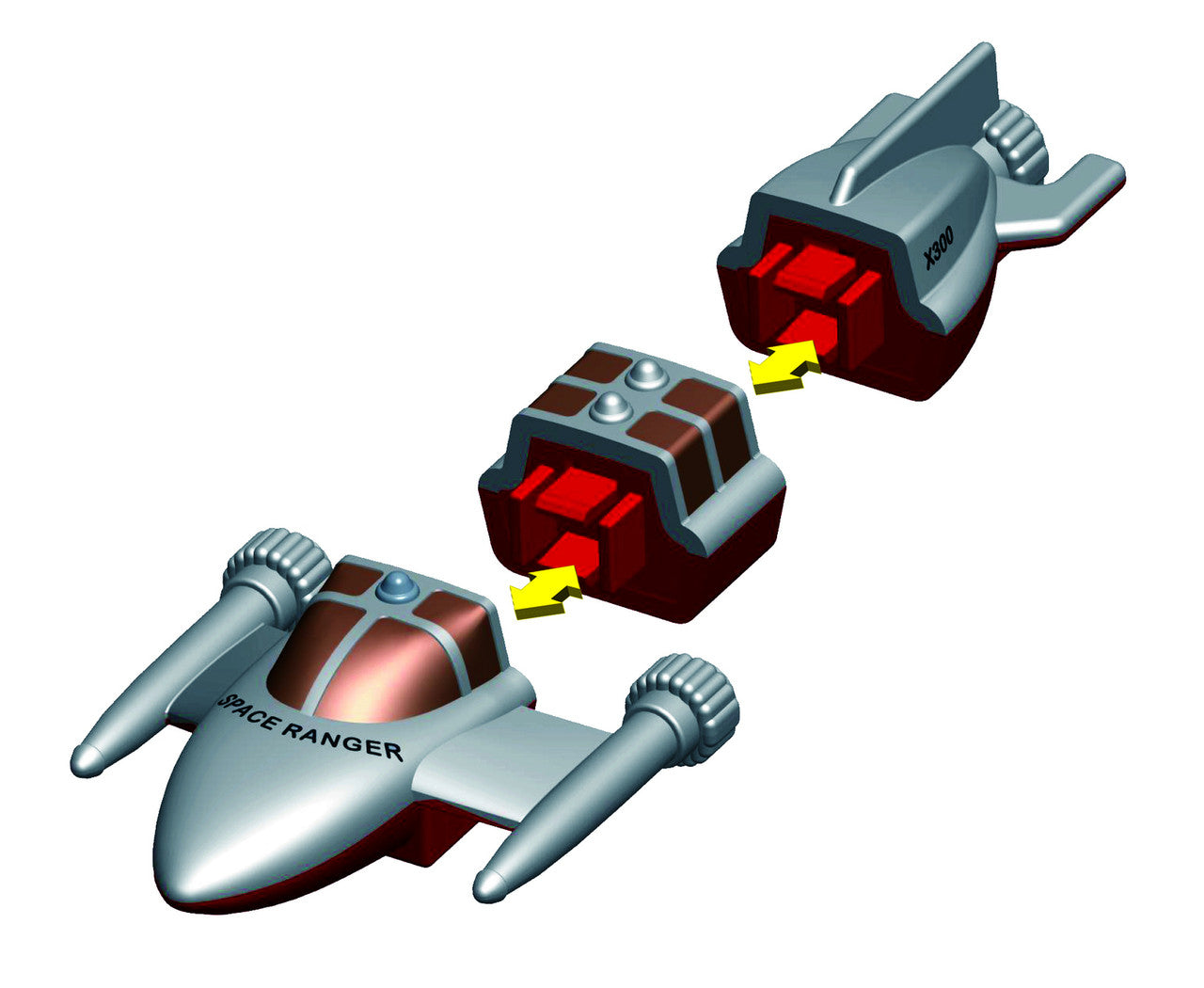 Popular Playthings - Micro Mix or Match - Aircraft Deluxe Set 1