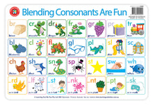 Learning Can Be Fun - Blending Consonants are Fun Placemat