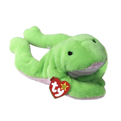 TY Original Beanie Babies - LEGS II  the Green Frog