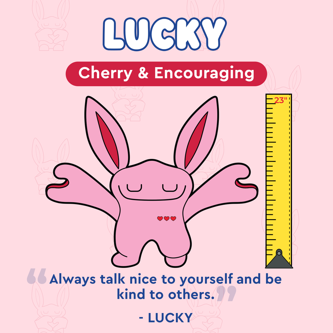 Bumpas - 14" Weighted Plush - Lucky