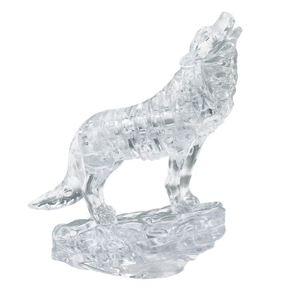 Crystal Puzzle 3D - Wolf