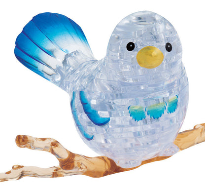 Crystal Puzzle 3D - Clear Bird 48 piece