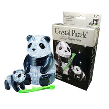 Crystal Puzzle 3D - 2x Pandas Crystal Puzzles