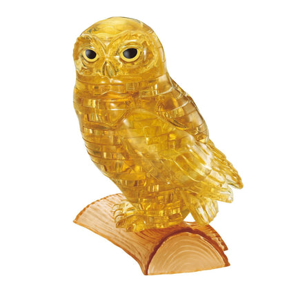 Crystal Puzzle 3D - Gold Owl