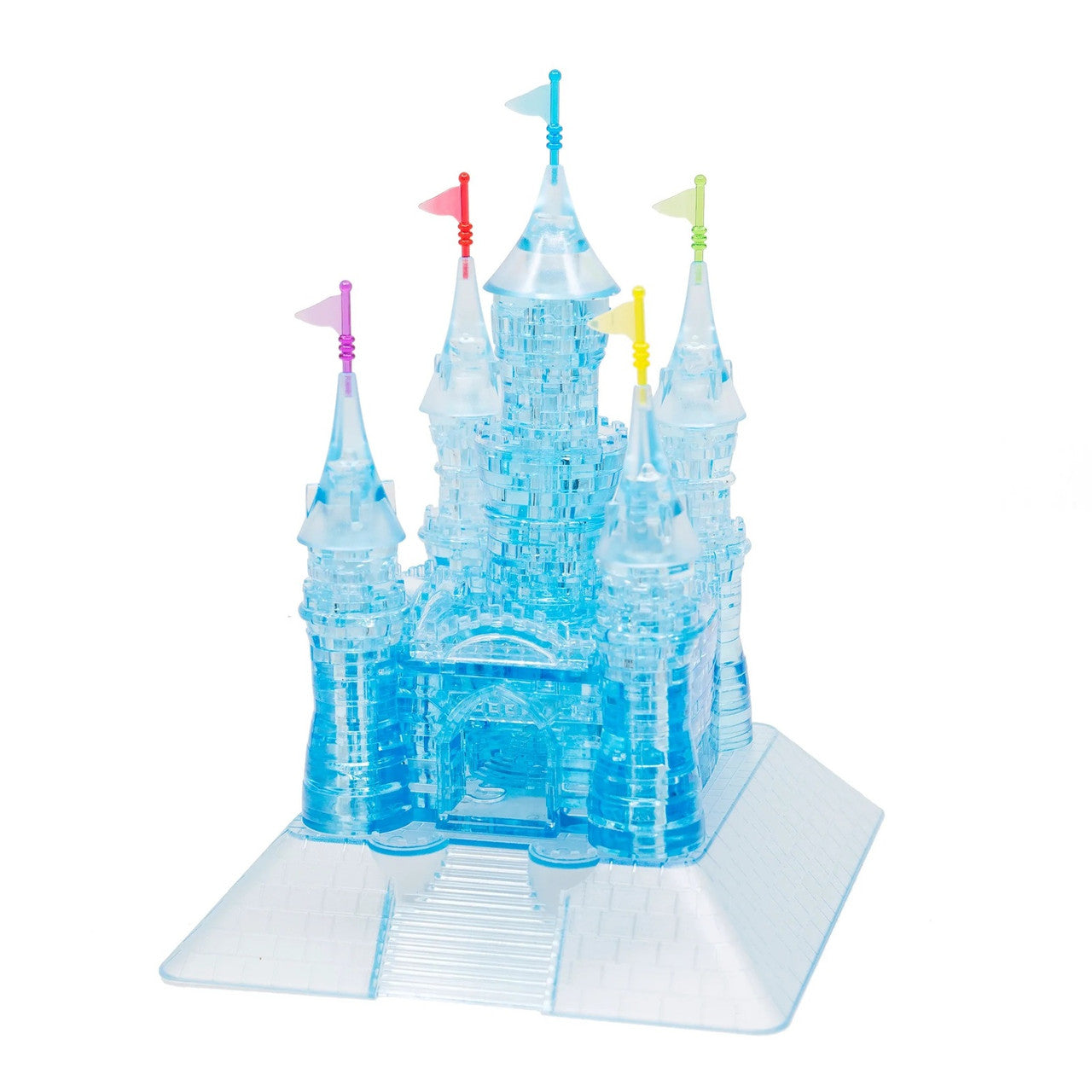 Crystal Puzzle 3D - Blue Grand Castle