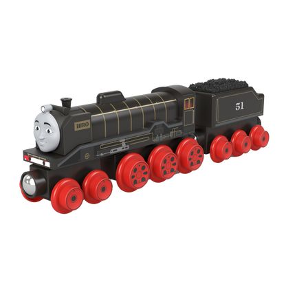 Thomas & Friends Wooden Railway - Hiro Engine and Coal Car