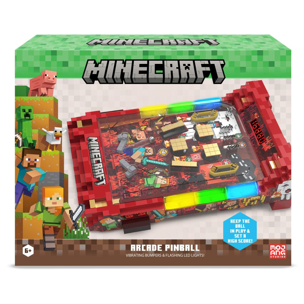 Minecraft Arcade Pinball – Nether | Fun Arcade Action for Kids at Great ...