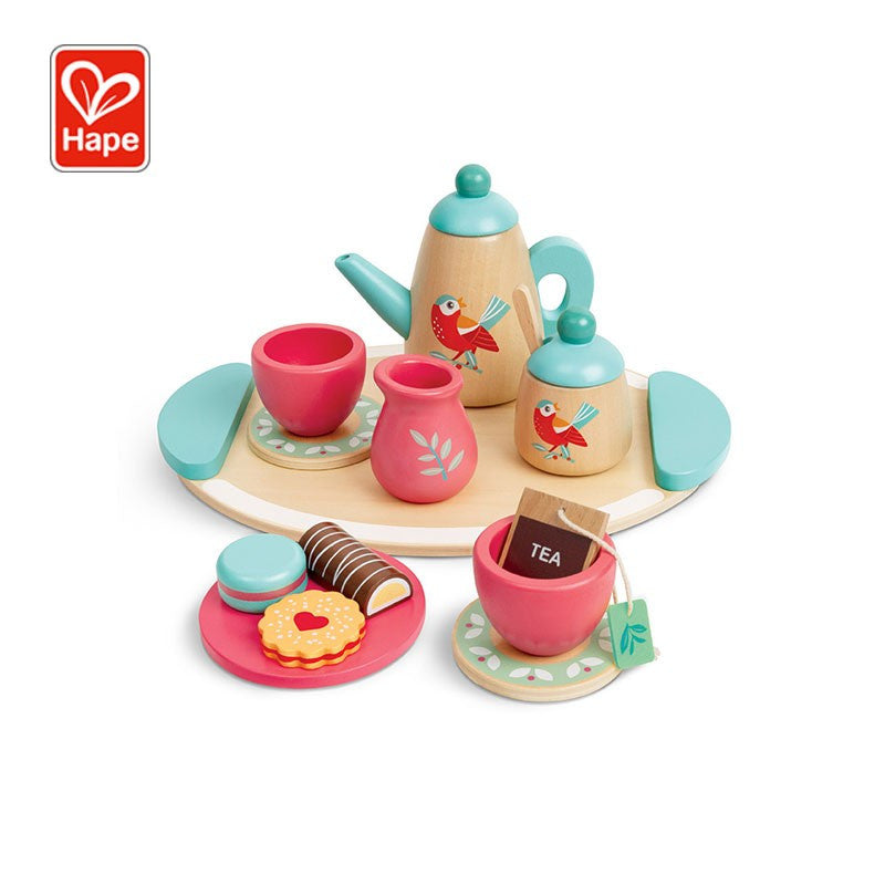 Hape - Tea Time Wooden Play Set