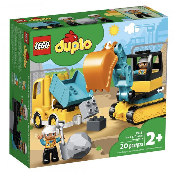 LEGO® DUPLO® - Truck & Tracked Excavator 10931