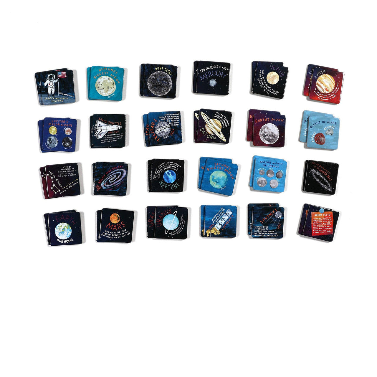 eeBoo - Memory & Matching Game - Space Exploration