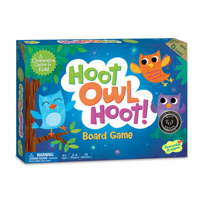 Peaceable Kingdom- Hoot Owl Hoot! Cooperative Board Game