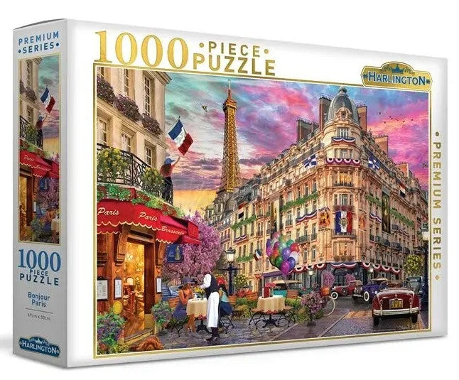 Harlington 1000pc - Bonjour Paris Puzzle