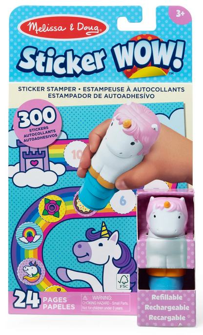 Melissa & Doug - Sticker WOW! Activity Pad Set - Unicorn