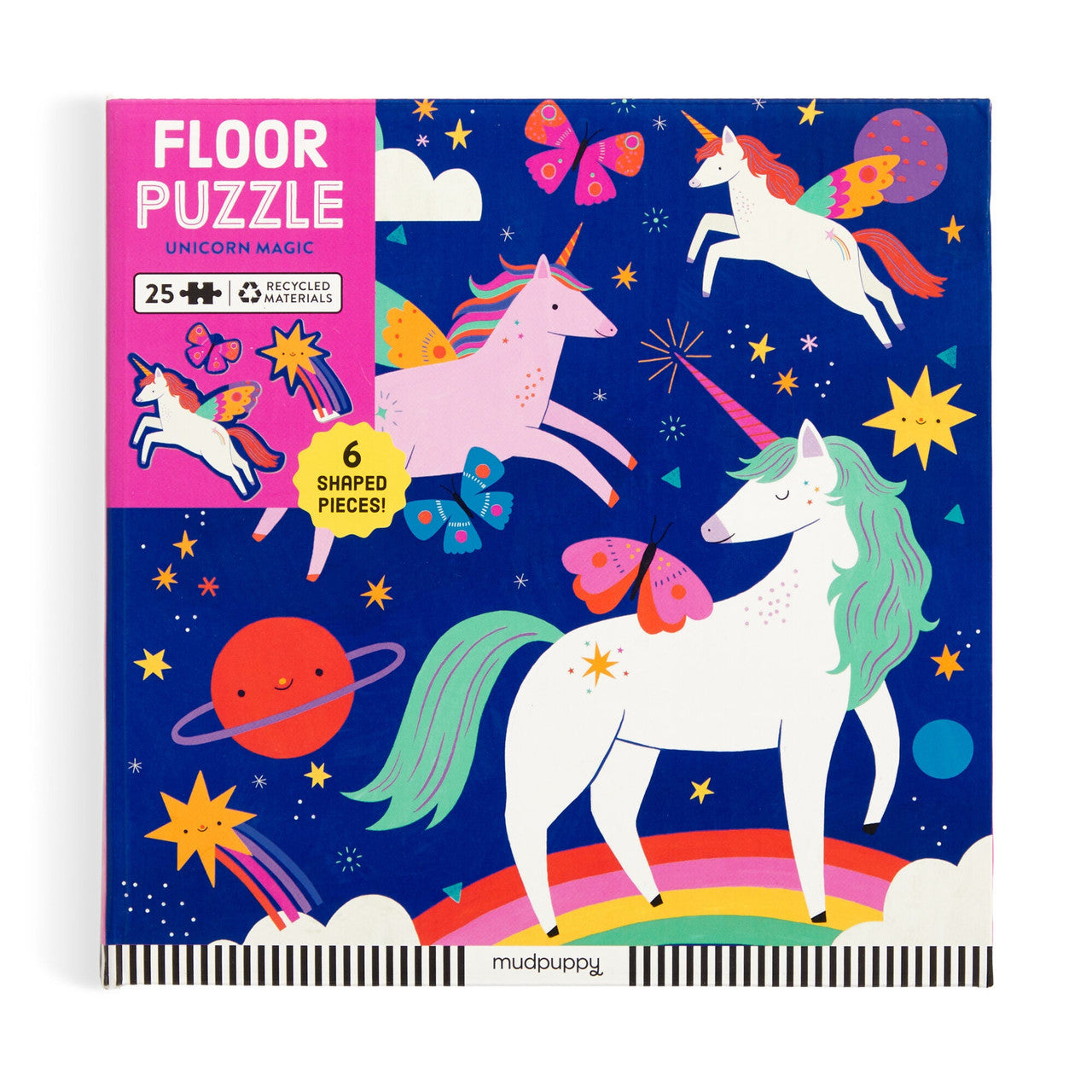 Mudpuppy 25pc - Unicorn Magic Floor Puzzle