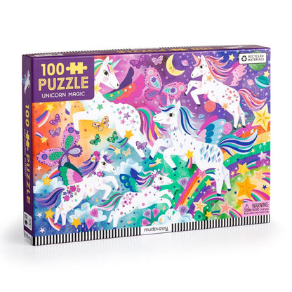 Mudpuppy 100pc - Unicorn Magic Puzzle