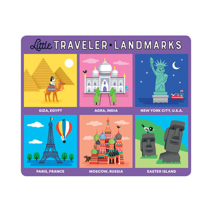 Mudpuppy - Little Traveller Bingo Game