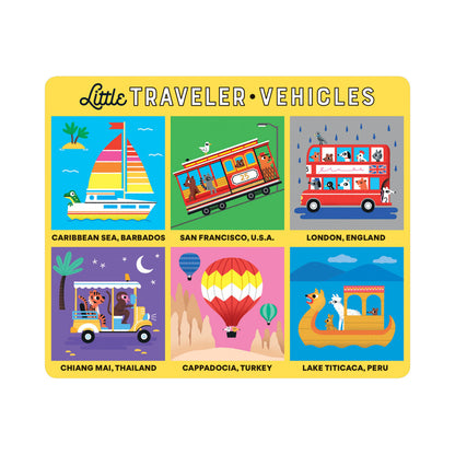 Mudpuppy - Little Traveller Bingo Game