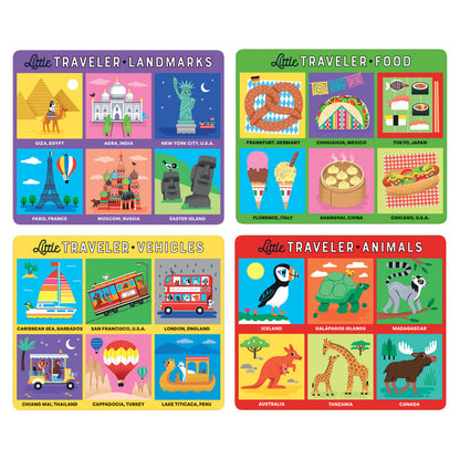 Mudpuppy - Little Traveller Bingo Game