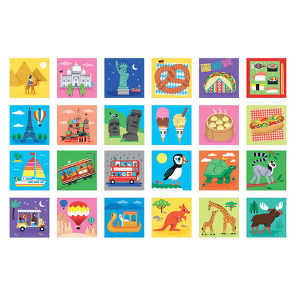 Mudpuppy - Little Traveller Bingo Game