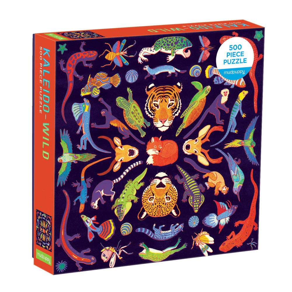 Mudpuppy 500pc -Kaleido Wild Puzzle