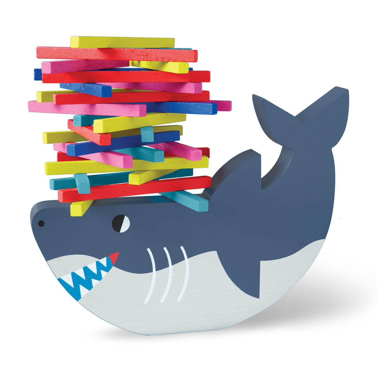 Mudpuppy - Shark Stack-Up! Balancing Game