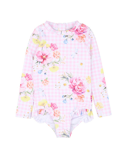 Minihaha - Connie Long Sleeve Sunsuit