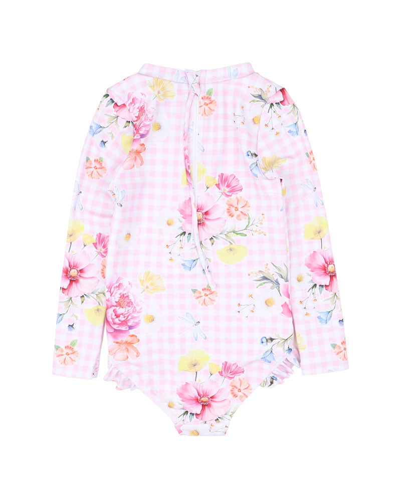 Minihaha - Connie Long Sleeve Sunsuit