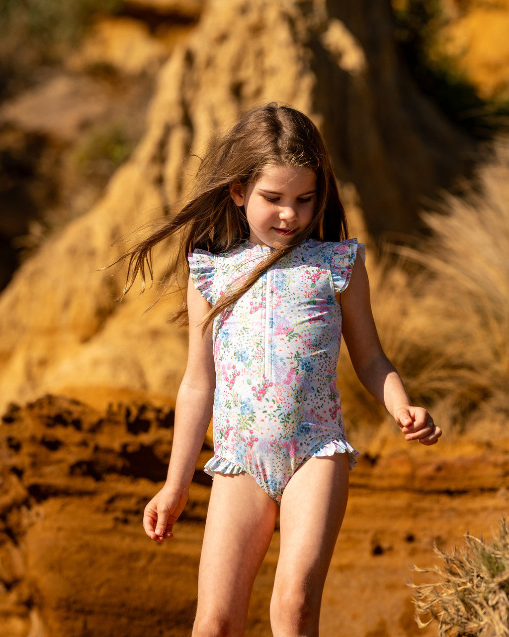 Minihaha - Lulu Cap Sleeve Sunsuit