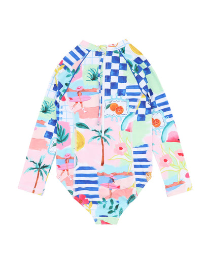 Minihaha - Camille Long Sleeve Sunsuit