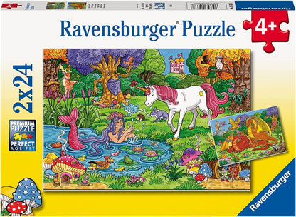 Ravensburger 2x24pc - Magical Forest Puzzle