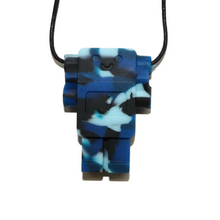 Jellystone Chewelry - Robot Pendant - Marine Camo