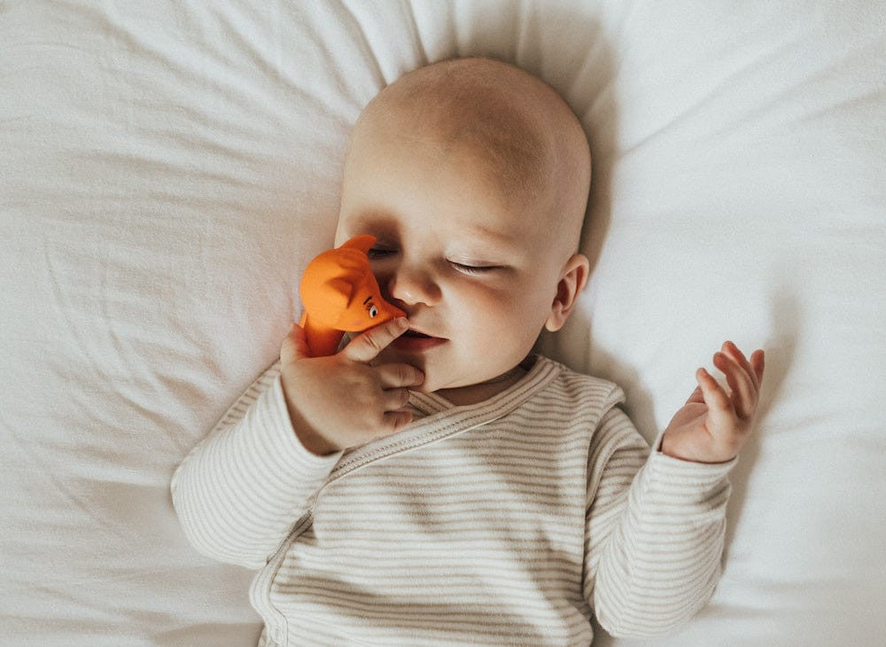 Mini Mizzie the Kangaroo 100% Natural Rubber Baby Teether