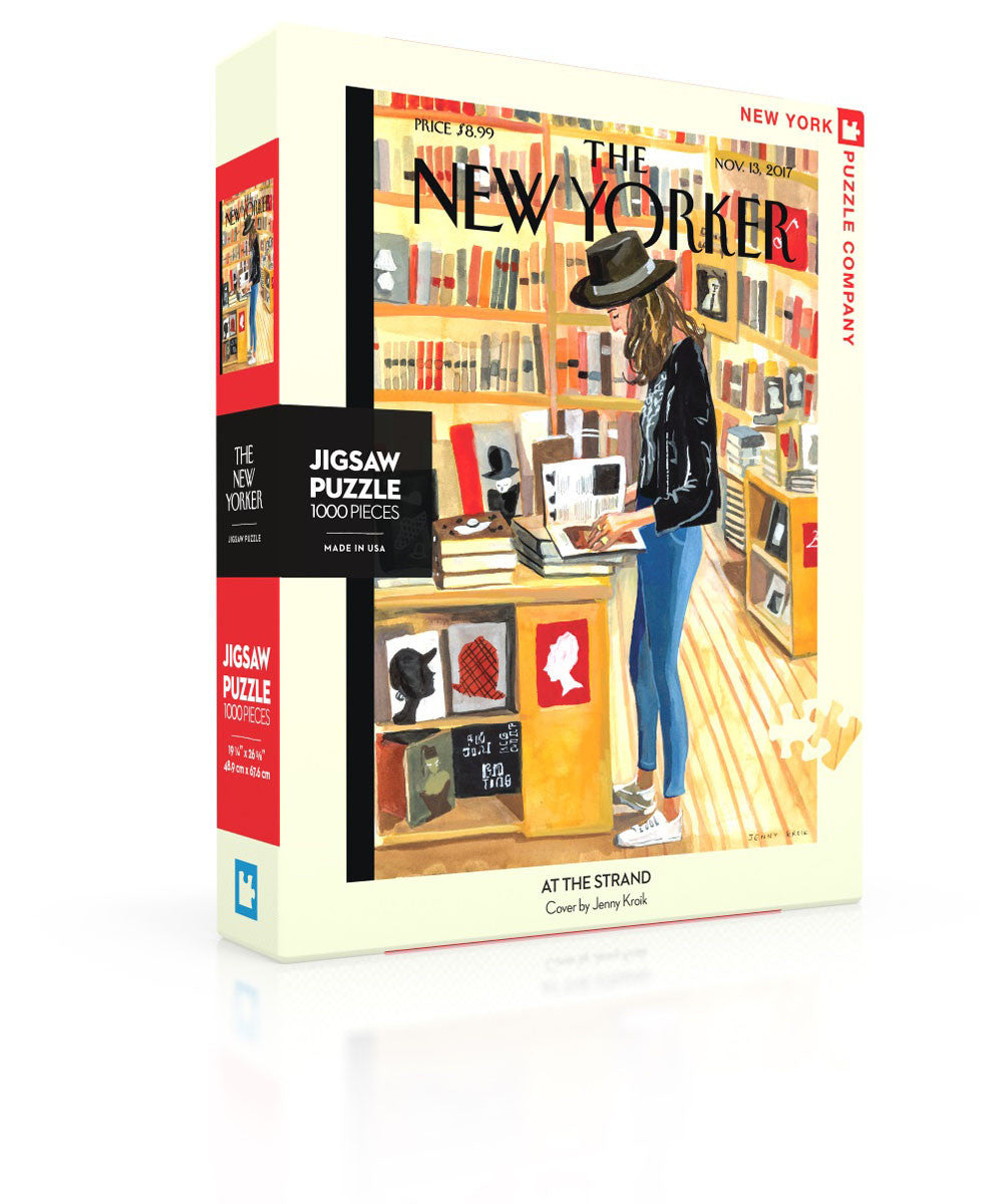 New York Puzzle Company 1000pc - At The Strand Puzzle