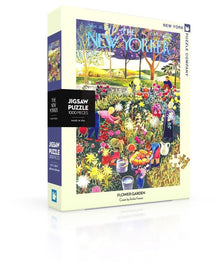 New York Puzzle Company 1000pc - Flower Garden Puzzle