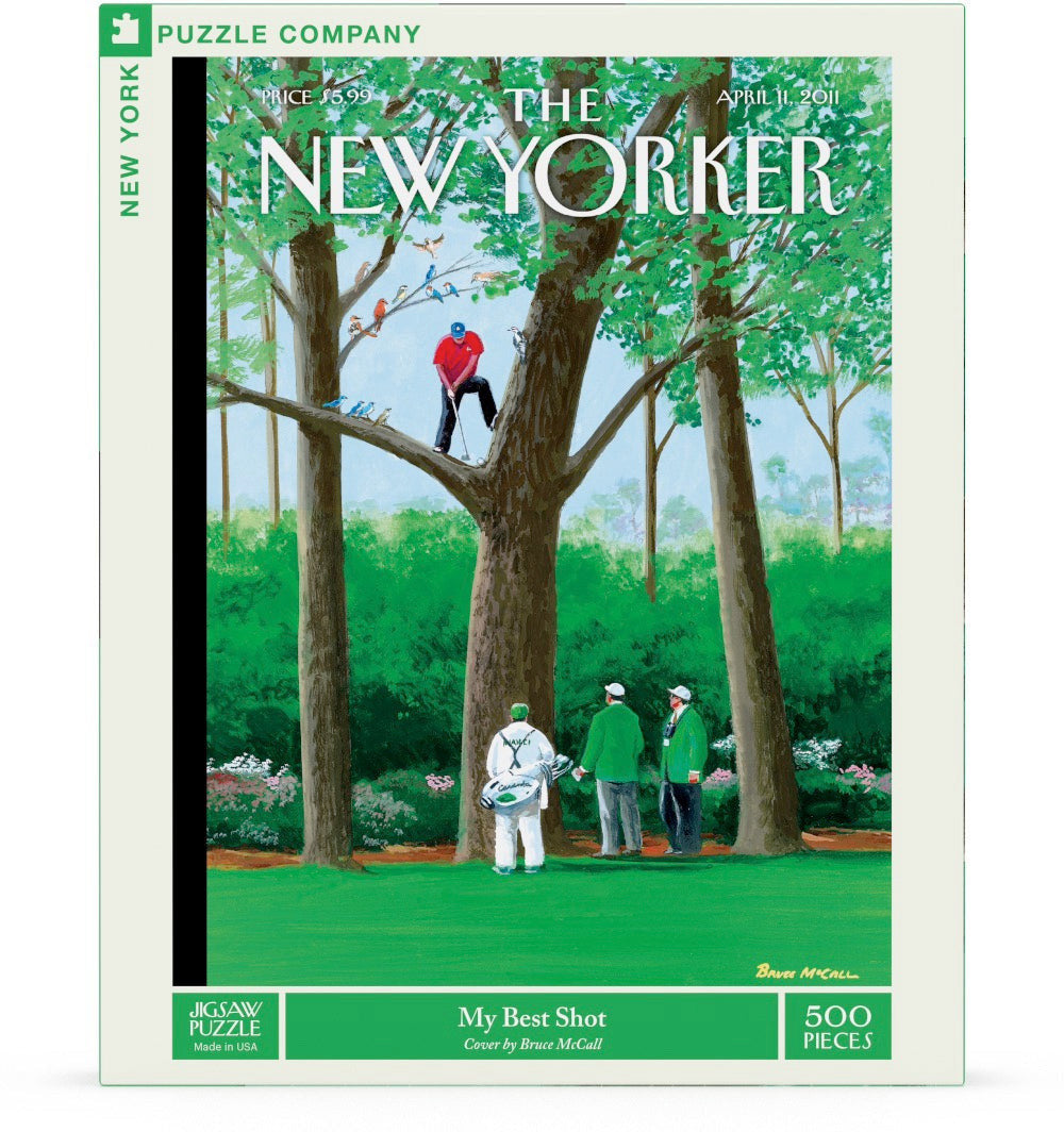 New York Puzzle Company 500pc - My Best Shot Puzzle