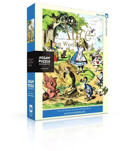 New York Puzzle Company 1000pc - Alice In Wonderland Puzzle