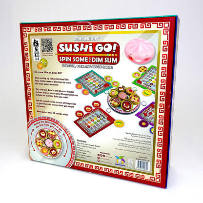 Sushi Go! Spin Some for Dim Sum – Family Strategy Board Game - by Gamewright