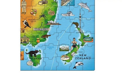 Orchard Toys - Map of Australia & New Zealand Puzzle 150pc